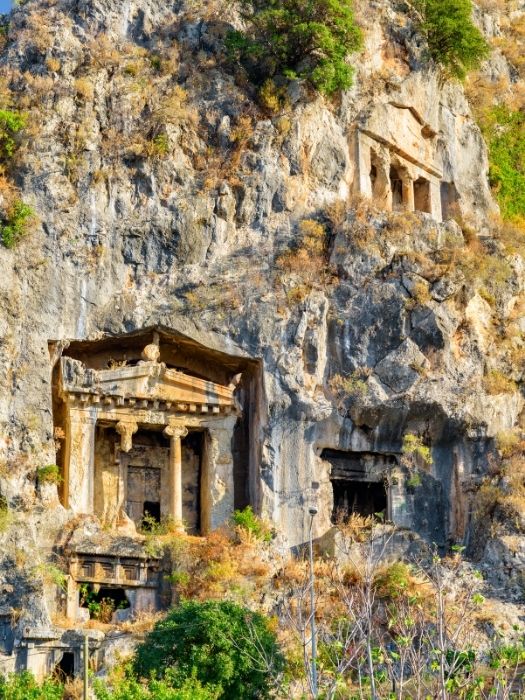 Fethiye kaya mezarları: Amintas